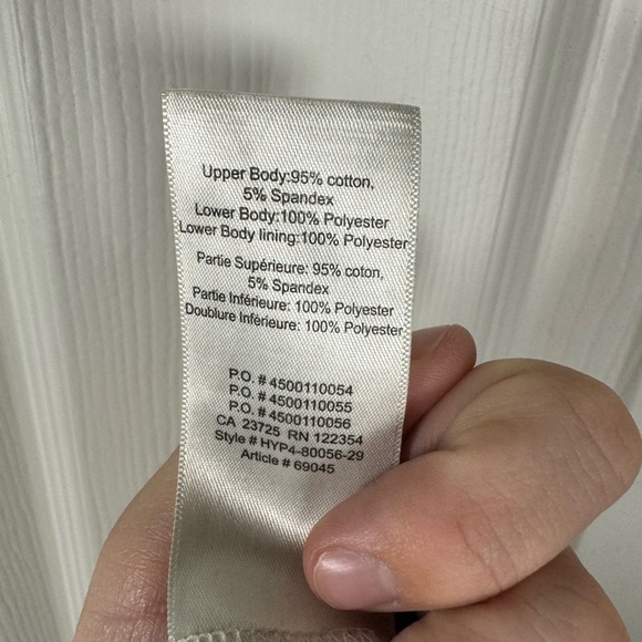 Wilfred Black Body Suit Dancer Black Dress Jersey Pleated Bottom Size Small - Picture 9 of 9